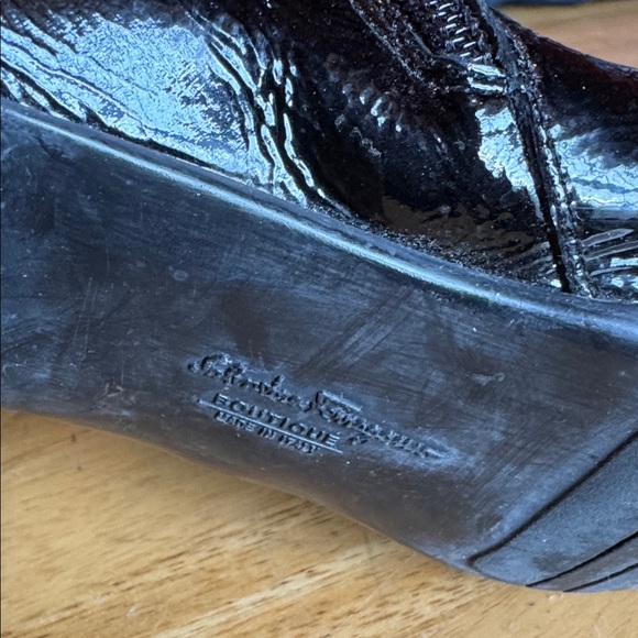 Ferragamo Patent Leather Boots - Picture 5 of 8